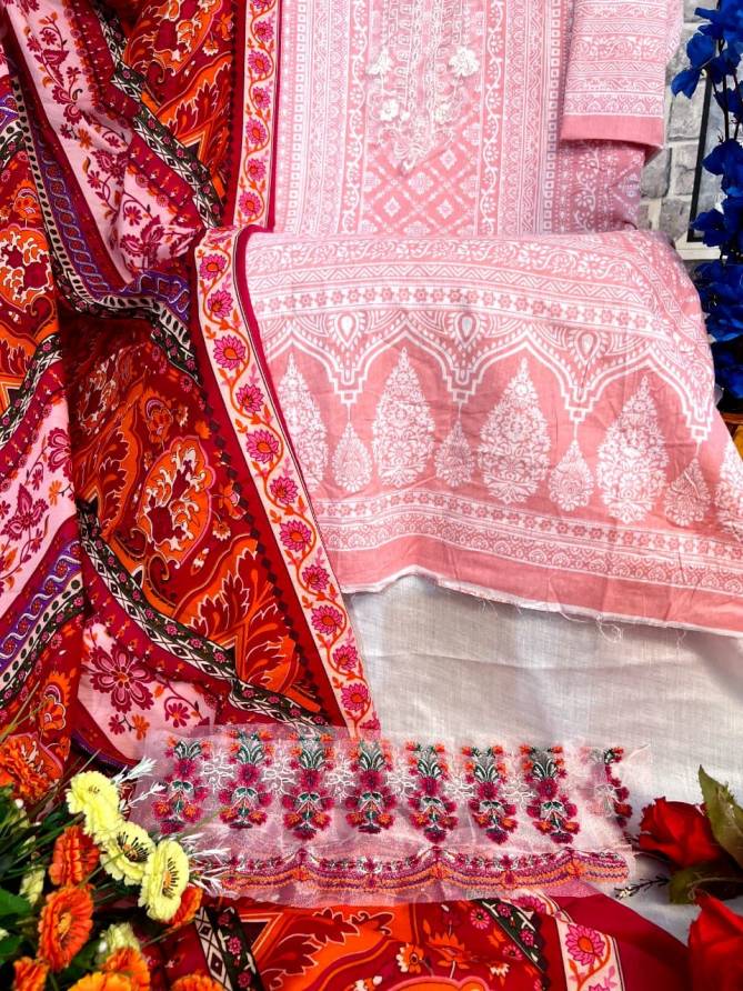 497 And 498 Taj Cotton Hit Pakistani Salwar Suits Wholesale Shop In Surat

